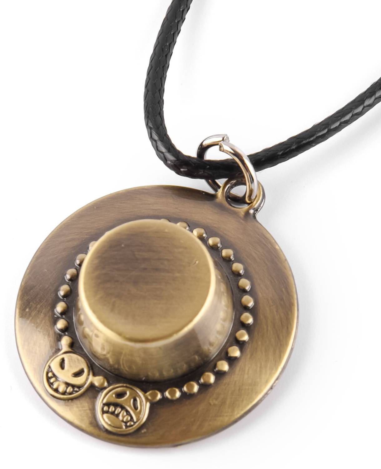 ComicSense One Piece Anime Necklace Ace Hat Anime Cosplay Neck