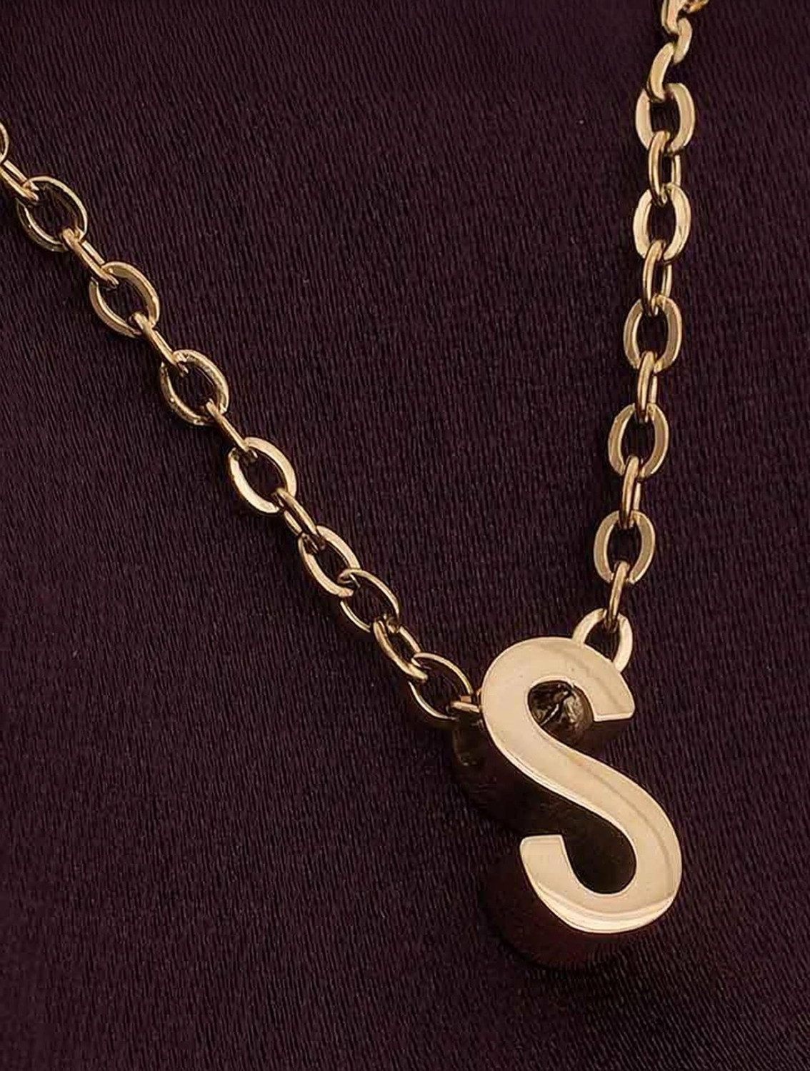 Image of PALMONAS Gold-plated Plated Stainless Steel Chain