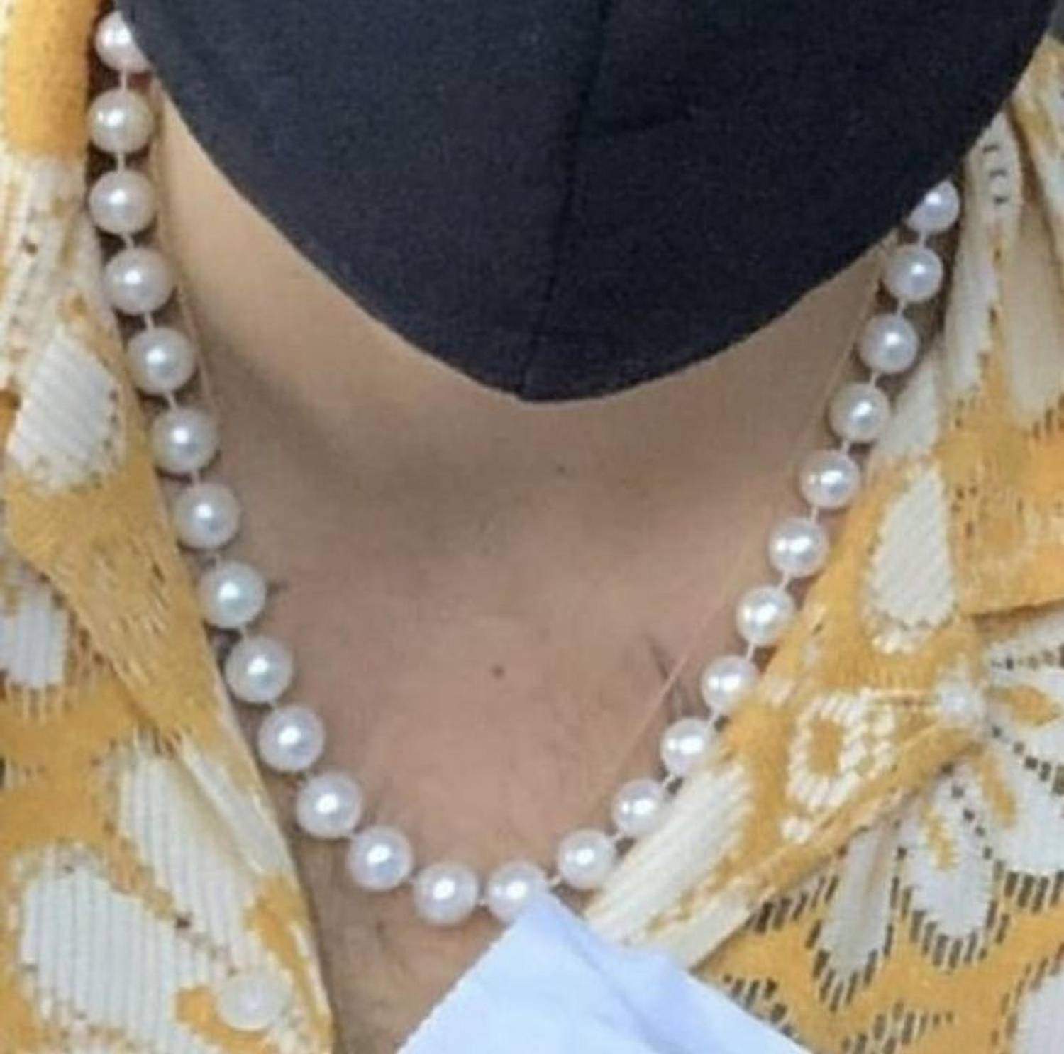 Agrawal Sales Men stylish pearl necklace best for ethnic casual wear Pearl Mother of Pearl Necklace