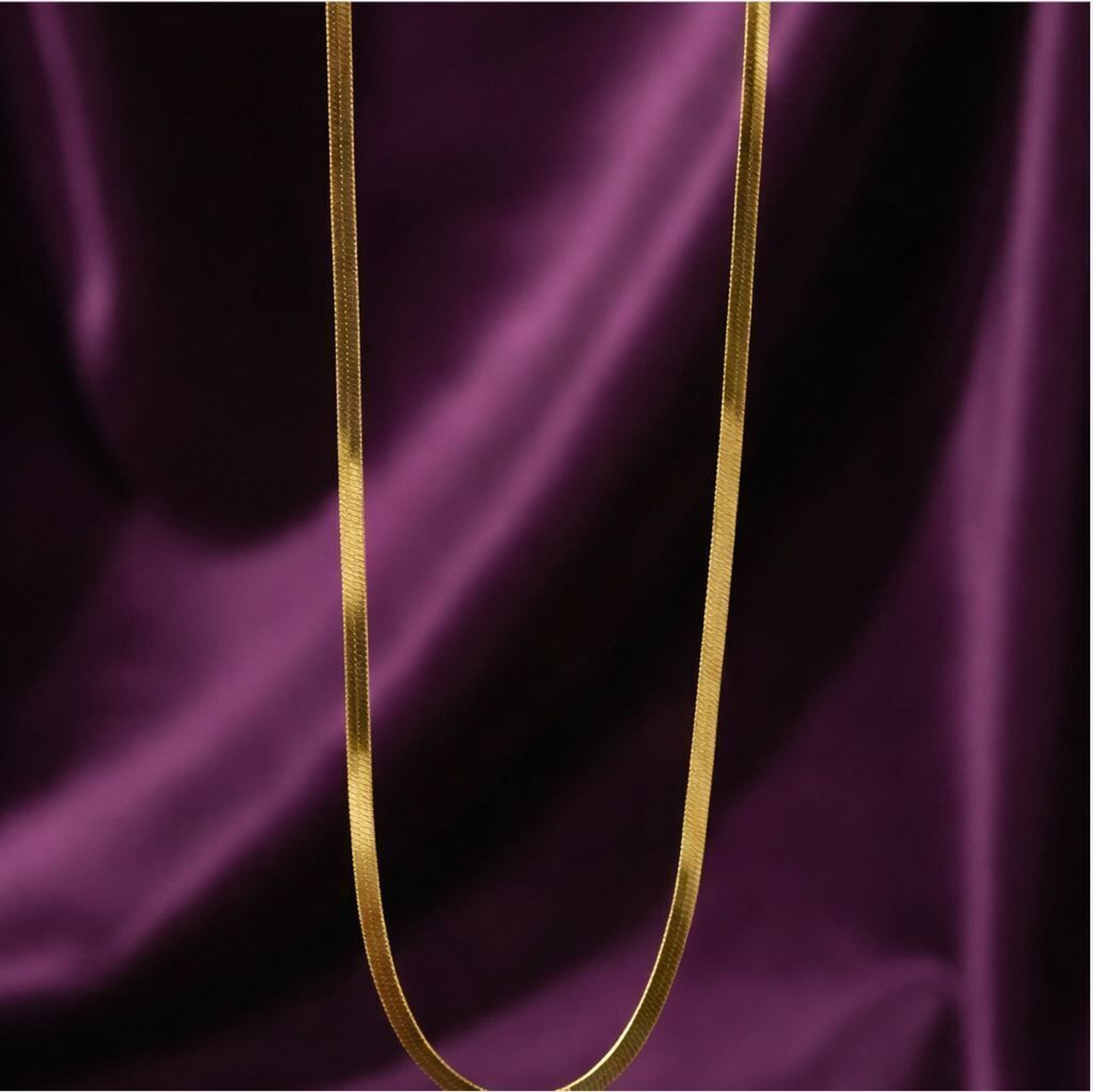 Image of AASTHAS COLLECTIONS Gold Plated Snake Chain for Men and Boys, Stainless Steel Chain