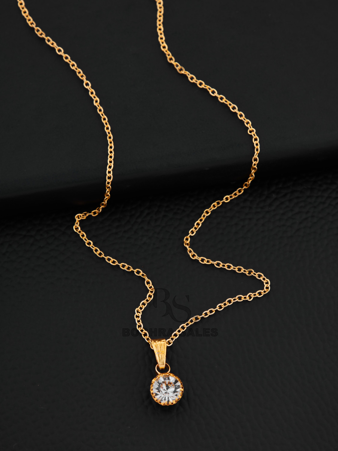 Image of BOGHRA SALES Shimmering Graceful Pack Of 6 Elegant Necklace Combo For Women And Girls Pearl, Cubic Zirconia, Diamond Gold-plated, Silver Plated Silver, Copper, Alloy Necklace
