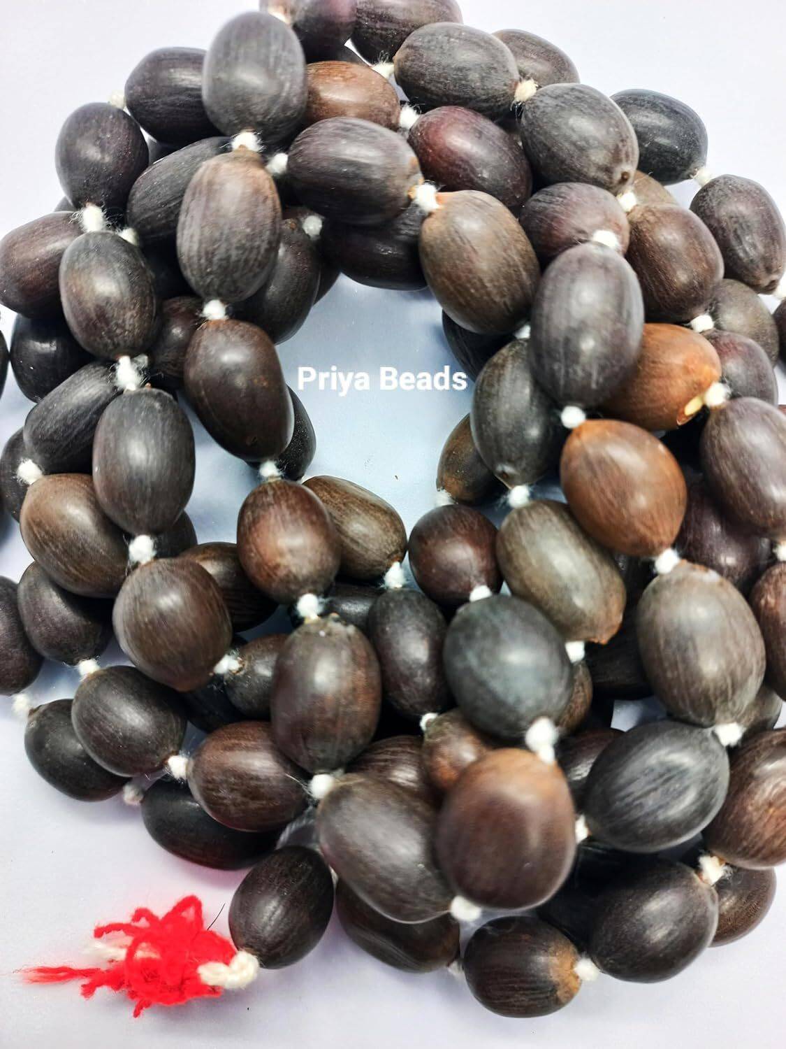 Priya Beads 108 Lotus Seed Japa Mala for Pooja - Image 2
