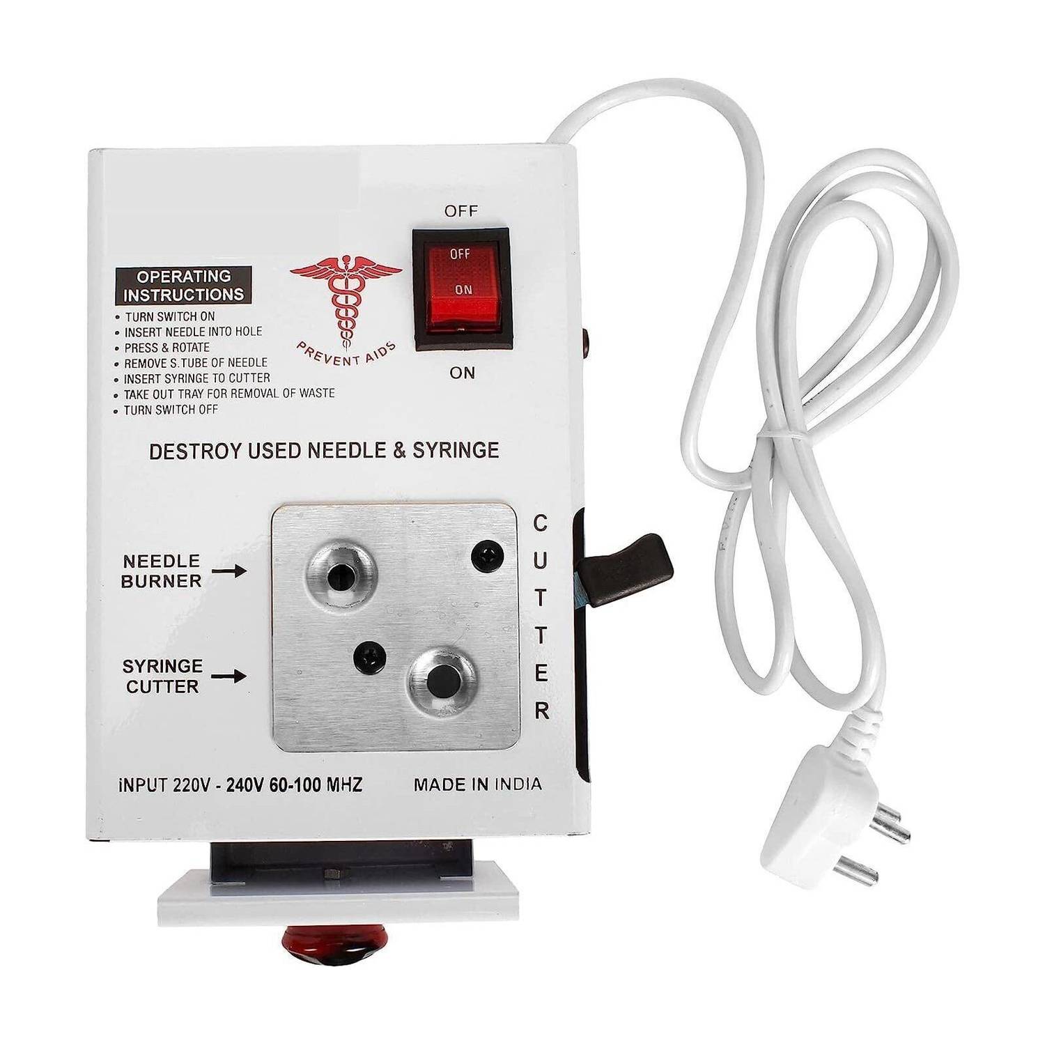 AKH69 Electrical Needle Syringe Destroyer/Needle Destroyer Needle Burner