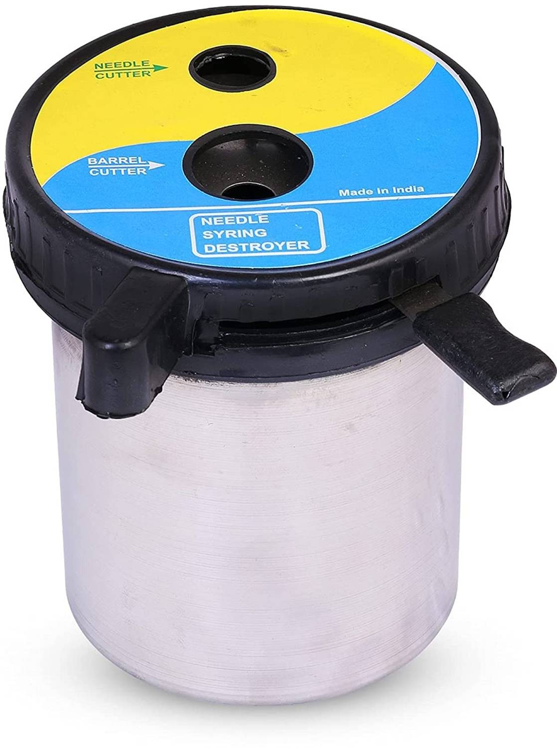 Jetflon Needle Manual stainless steel Needle Destroyer Cutter Machine Capacity 500 ML Needle Burner