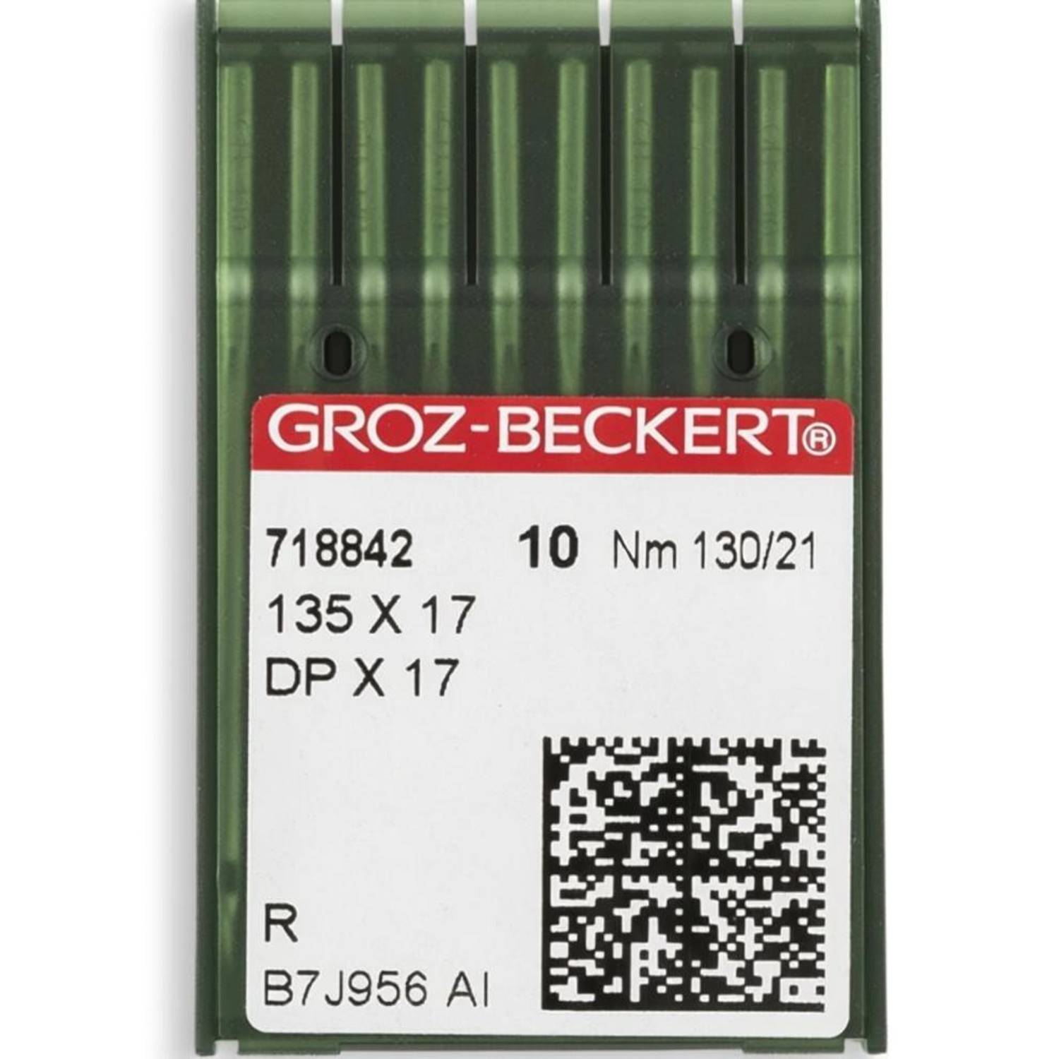 SSS 10 Pcs Groz-Beckert 135X17 Dpx17 Needle for Walking Foot Sewing Machine (21/130) Machine Sewing Needle