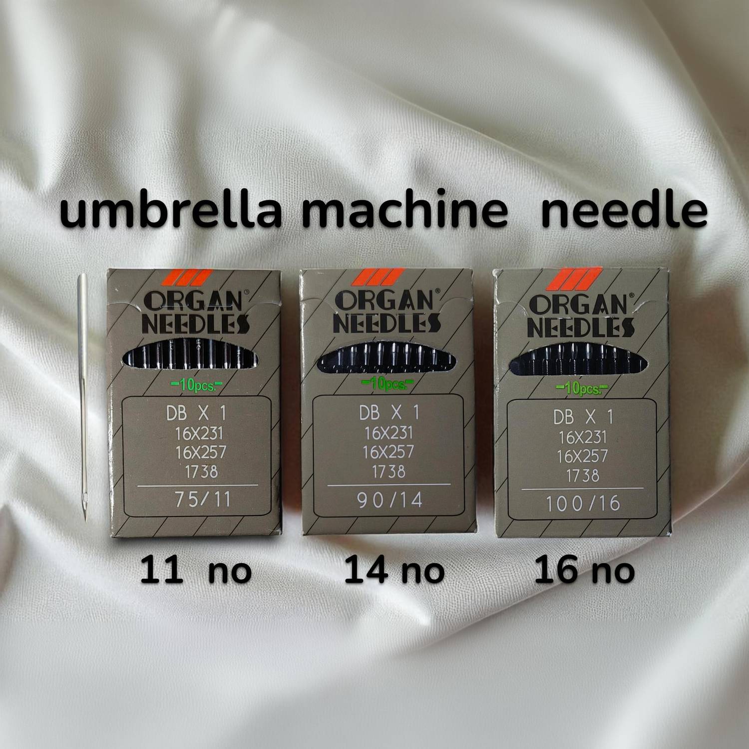 AJMORA AJMORA Organ Original Umbrella Machine Sewing Needle