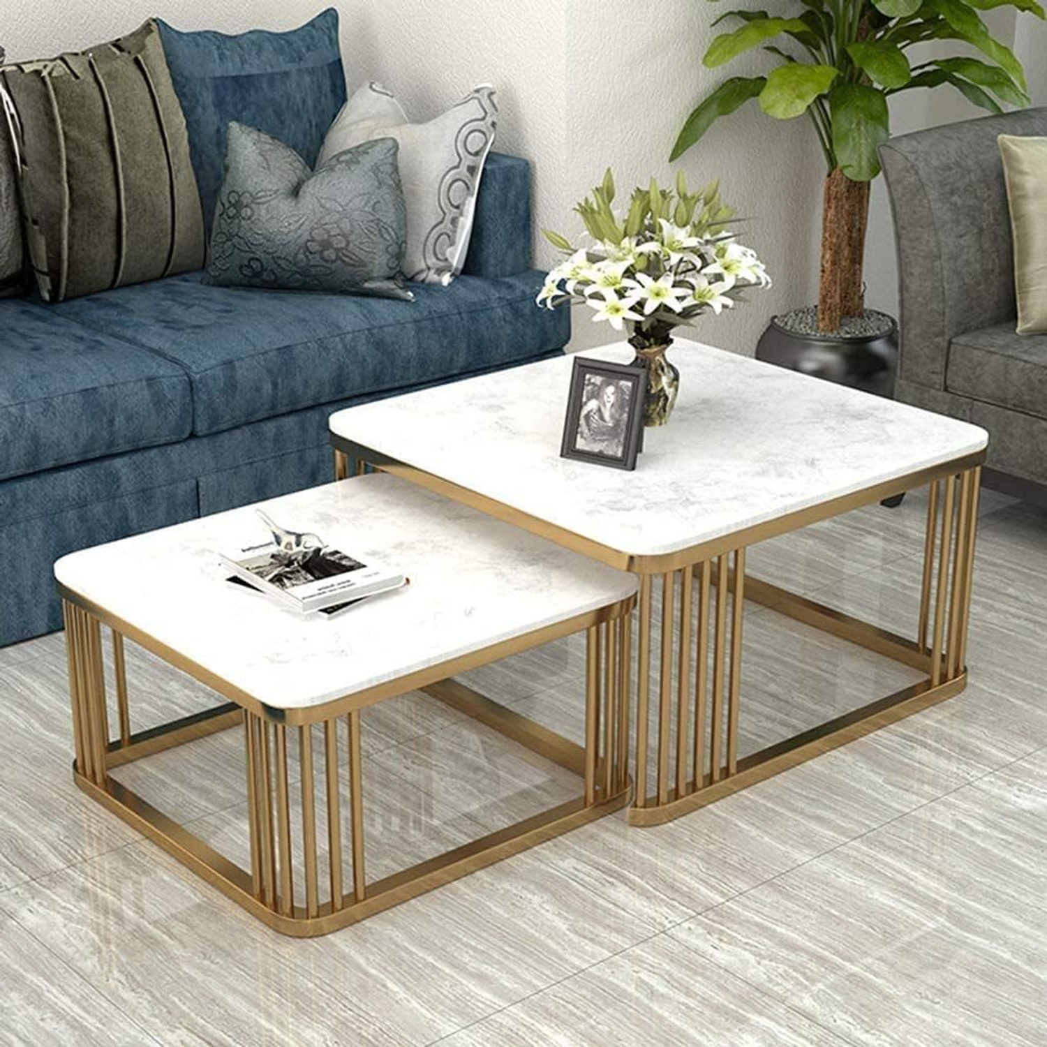 Image of Yusha handicrafts Engineered Wood Coffee Table