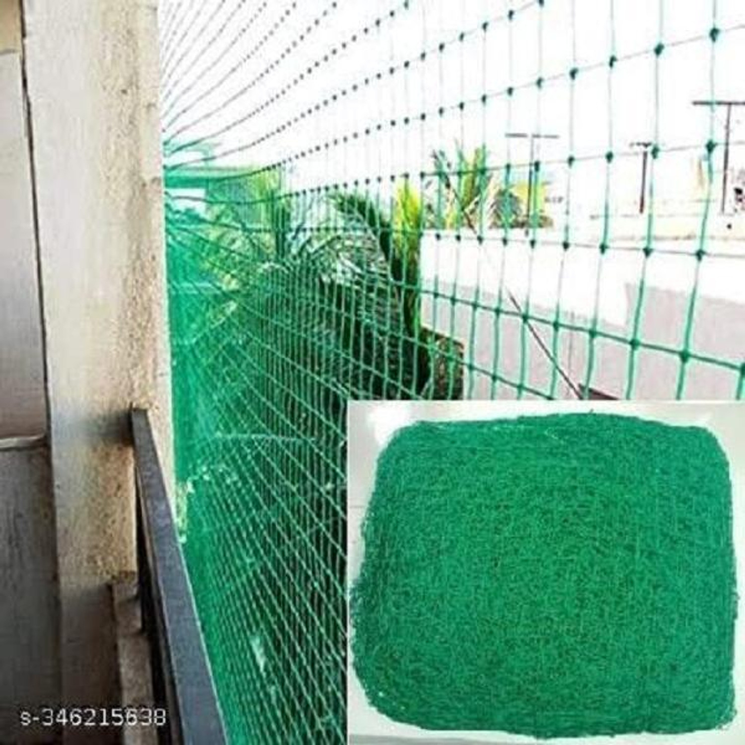 Image of Gulshan Sports Nu Bird Net for Balcony 12 X 50 Feet , Window & OutdoorDurable Protection Net Hiking Net