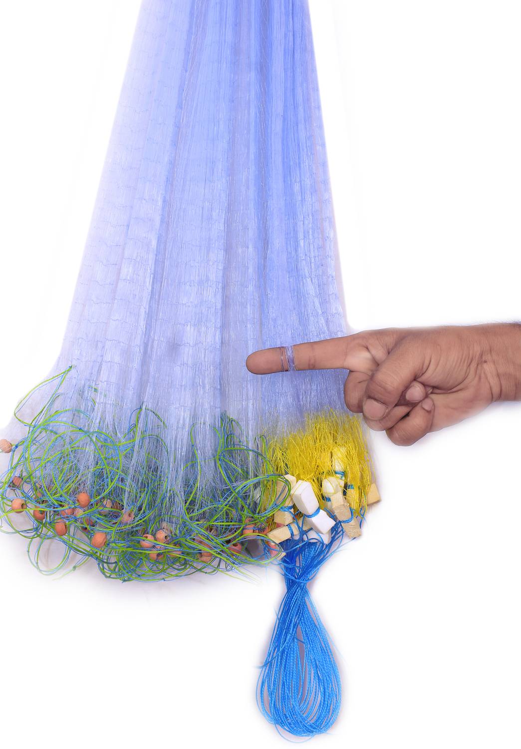 YASHNET Gillnet 1 Finger 25mm Hole 50 Feet - Image 3