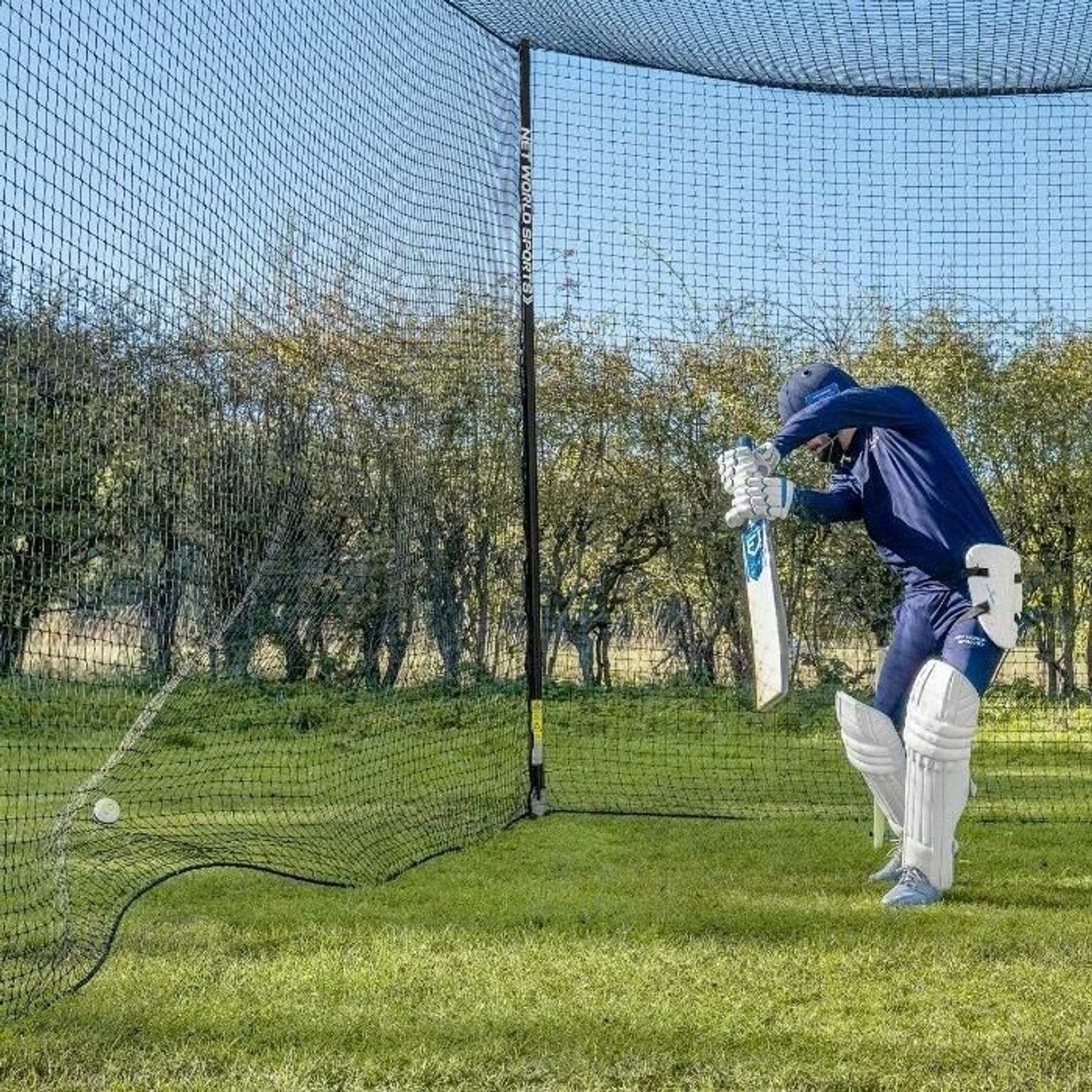 Image of Gulshan Sports Gs Nylon 10x50 Feet Ground Boundary And Practice NET Cricket Net