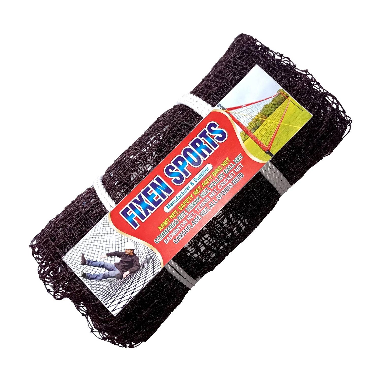 Badmintion Net Saiz 21x2.5 Feet 4 Said tape 2 Said Dori Badminton Net - Image 1
