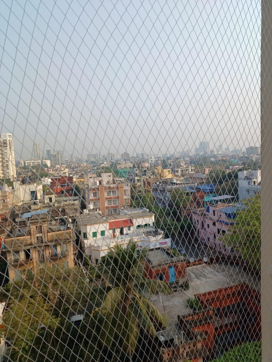 Image of KARIKHBABA 12ft*25ft White Anti-Bird Net UV Stabilized with Tying Ropes Attached Bird Net