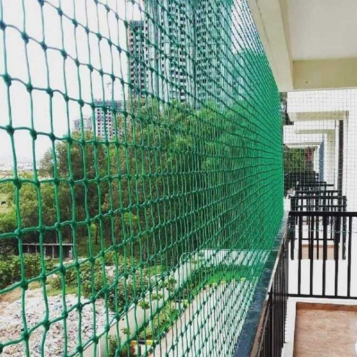Image of Gulshan Sports Nu Bird Net for Balcony 12 X 50 Feet , Window & OutdoorDurable Protection Net Hiking Net