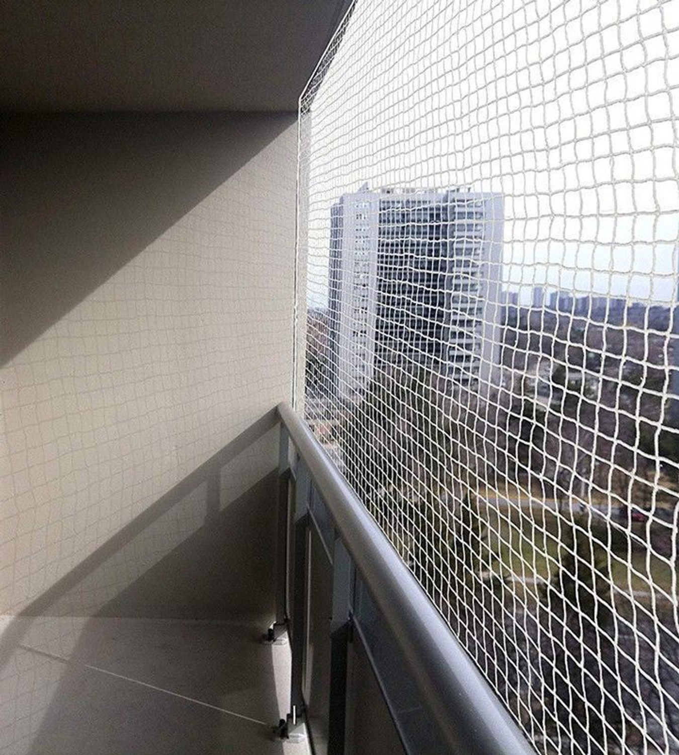 Image of Amur Anti Bird Net / Garden Net8Ft. x 15Ft. (120 SQ.Ft.) HDPE Nylon ( White Colour ) Hiking Net