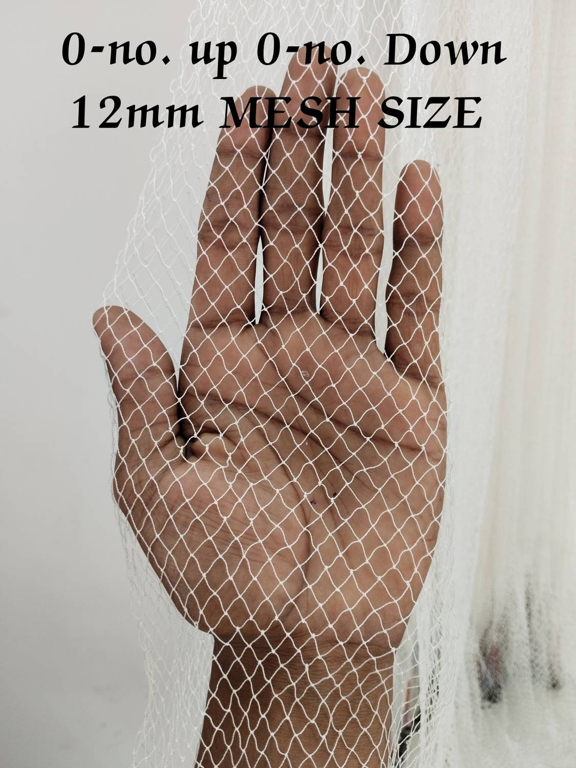 FARUK 12mm Mesh 45ft Round Fishing Net 10ft Height - Image 5