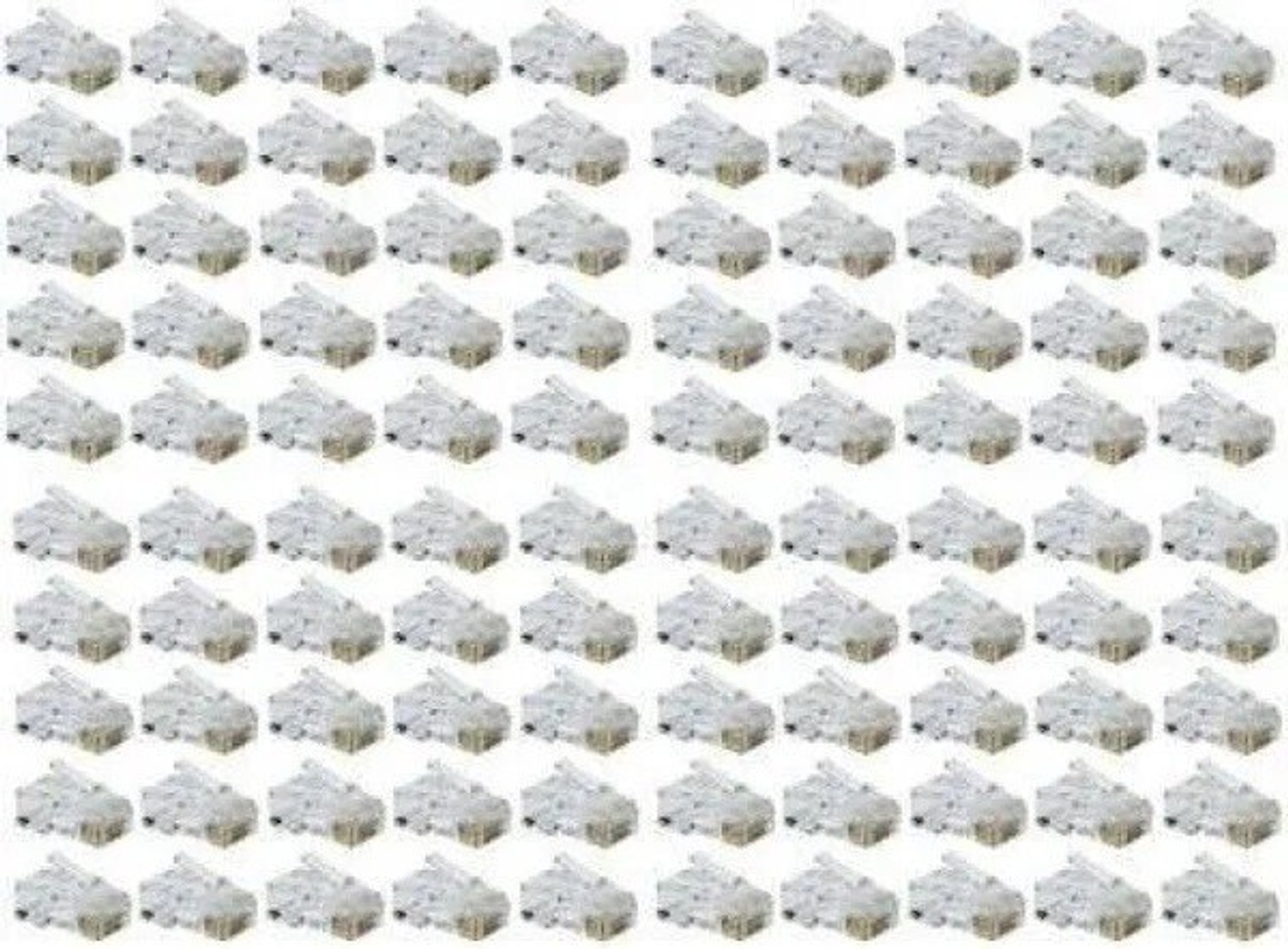 Image of Etake (Pack of 100) NT Connector Ethernet Cable Head Plug Cat5, 5E RJ45 Connector,RJ-45 NT Ethernet Crimp Connectors Lan Adapter,RJ45 Module Plugs Network Interface Card