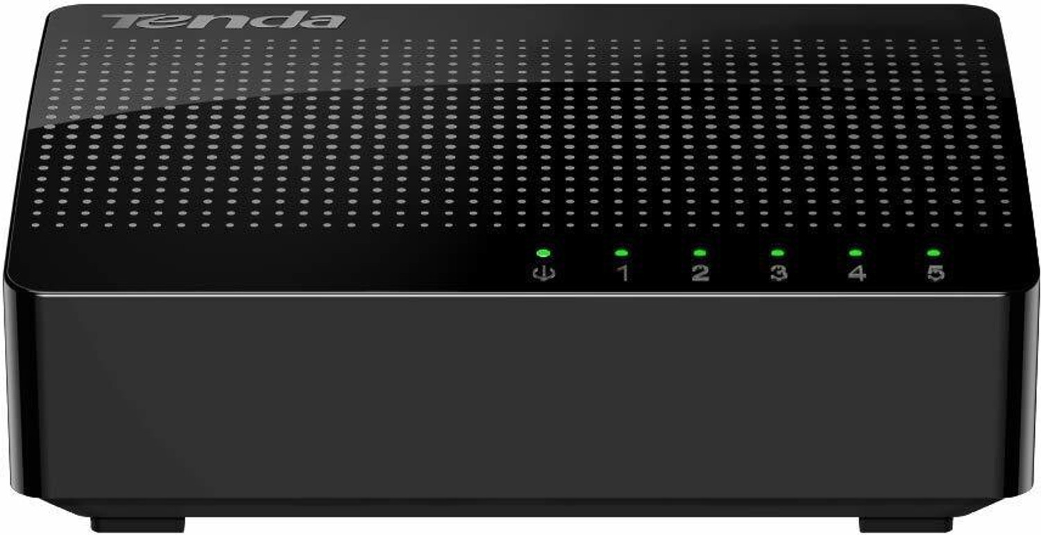 Image of TENDA SG105 5-Port 10 /100 /1000Mbps Gigabit Desktop 5 Ports 1000 Mbps Unmanaged Network Switch