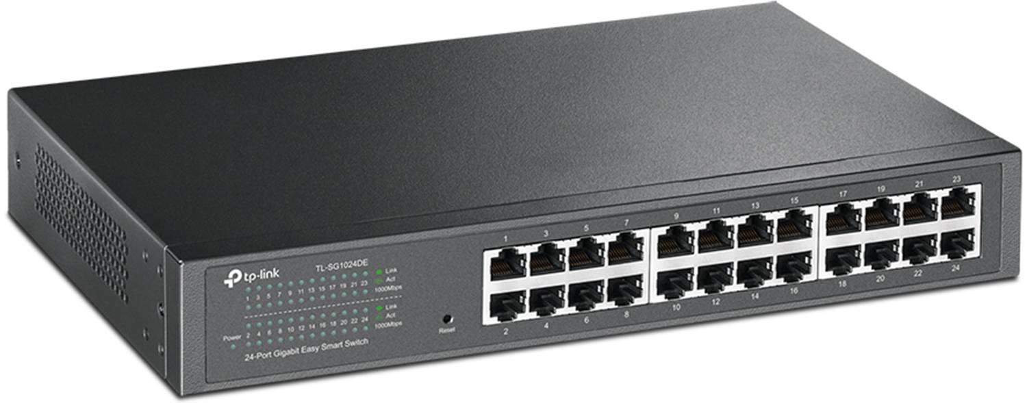TP-Link TL-SG1024DE Gigabit Unmanged Smart 24 Ports 1000 Mbps