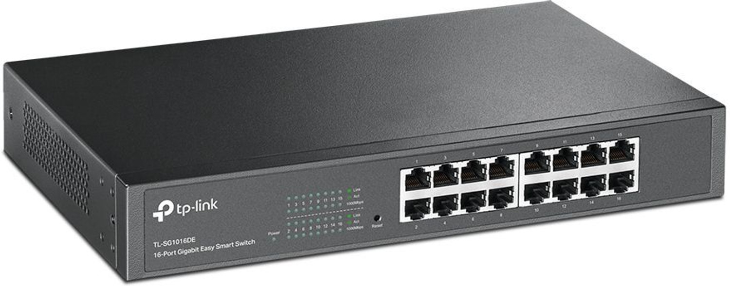 Image of TP-Link TL-SG1016DE 16 Ports 1000 Mbps Smart Network Switch