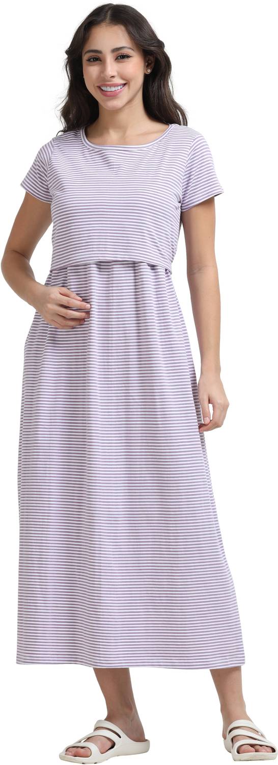 Ajju's Women Maternity/Nursing Nighty