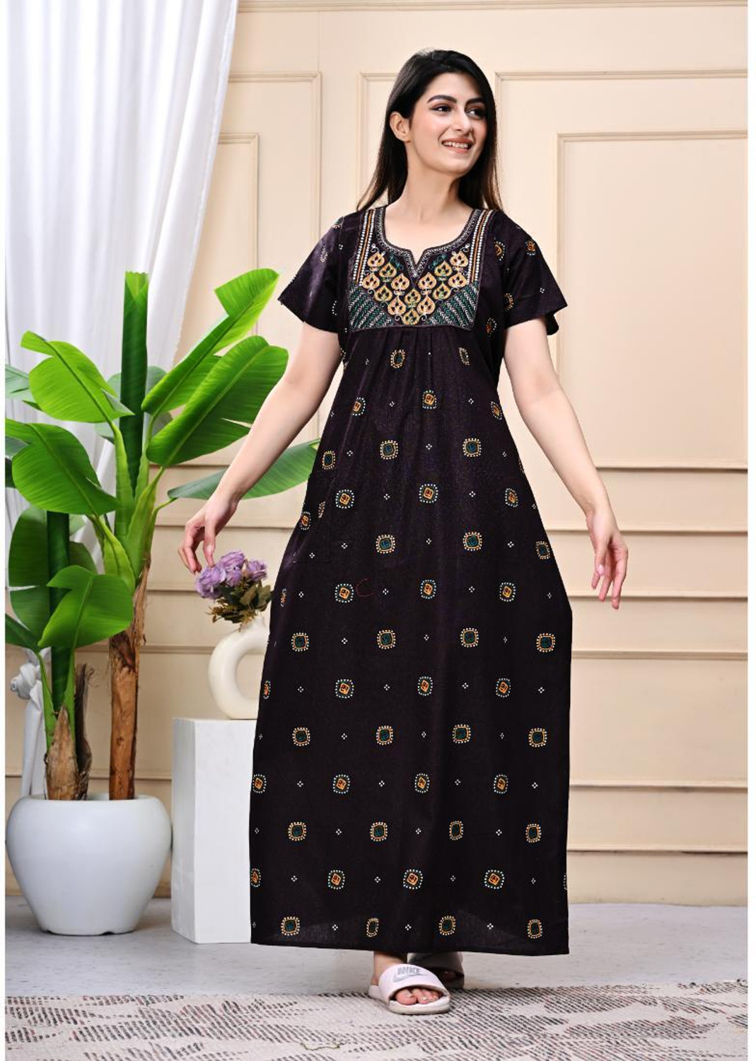 Image of ANANT CREATION Women Nighty