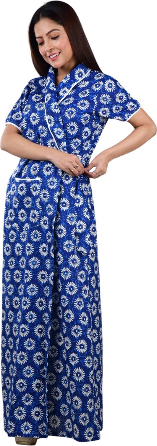 beingbeauty Women Nighty with Robe