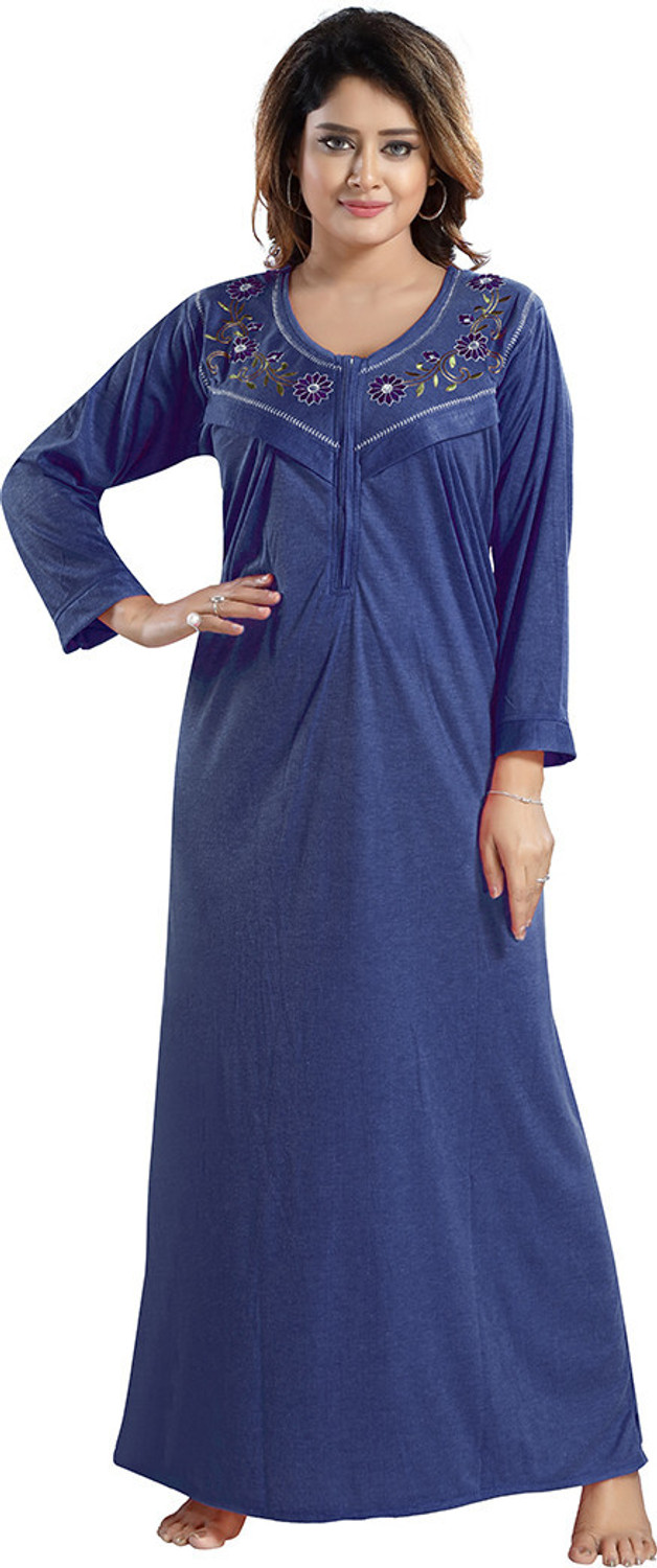 Image of Gutthi Women Maternity /Nursing Nighty