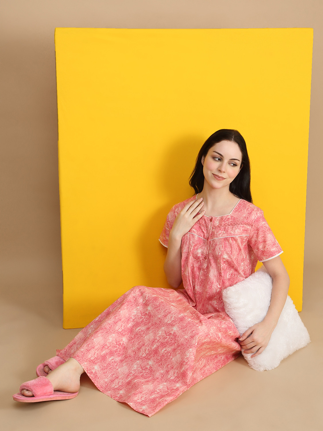 Image of SWEET DREAMS Women Nighty