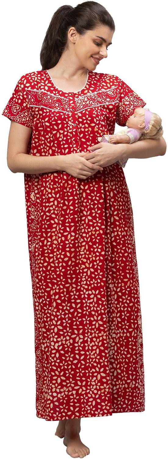 AV2 Women Maternity/Nursing Nighty