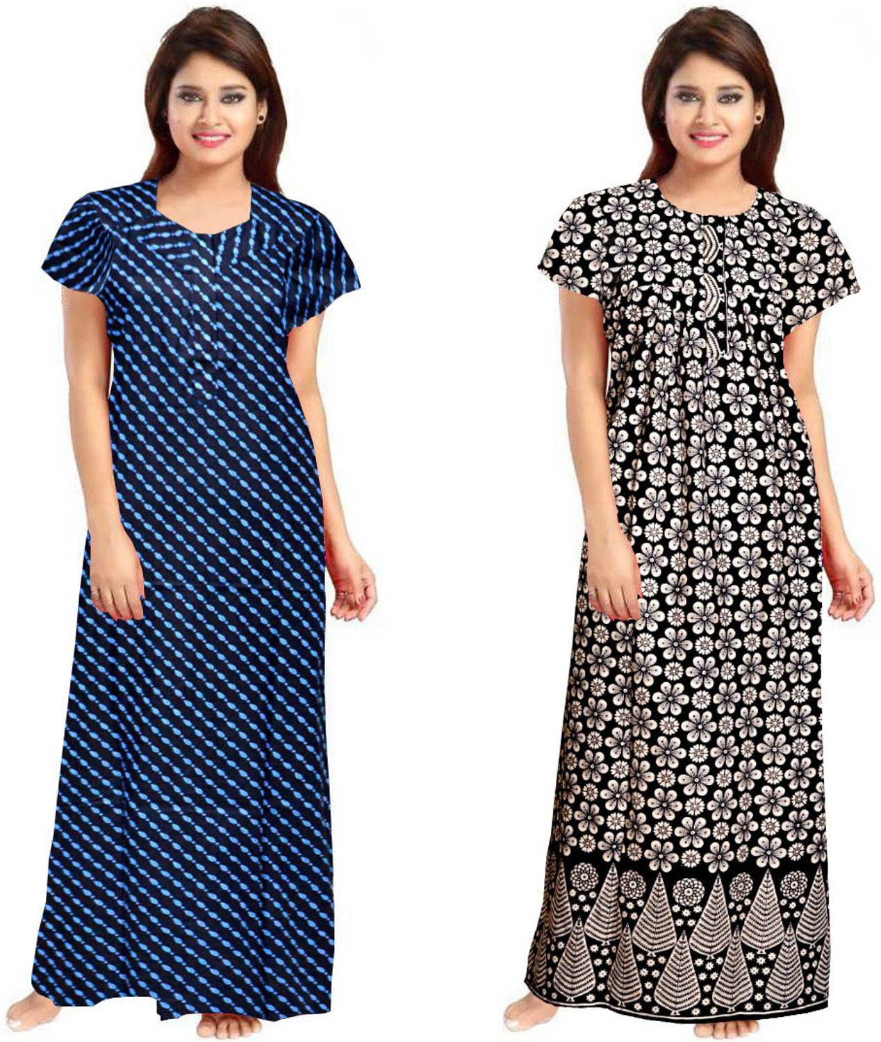 HANDICRAFT VASTRA Women Nighty