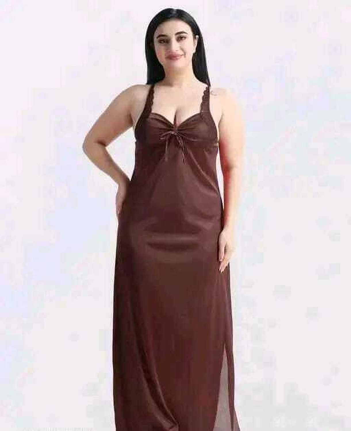 Image of Pushbela Women Nighty with Robe