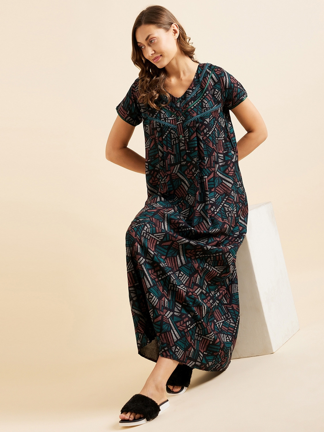 Image of SWEET DREAMS Women Nighty