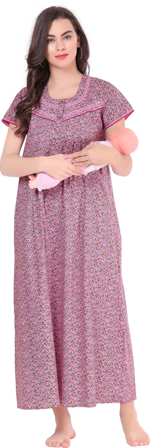 AV2 Women Maternity/Nursing Nighty