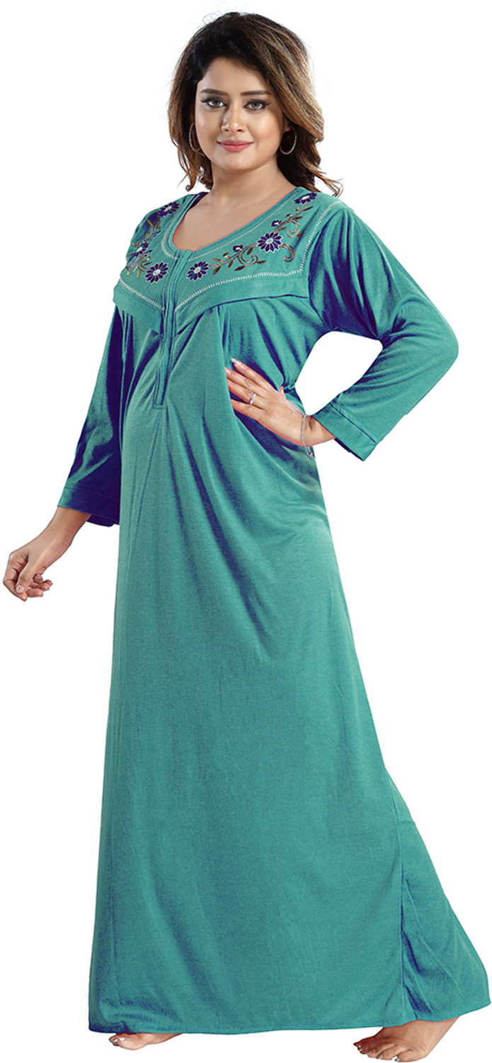 Image of Gutthi Women Maternity /Nursing Nighty