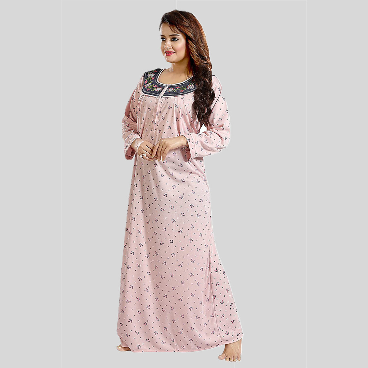 Image of Gutthi Women Maternity /Nursing Nighty