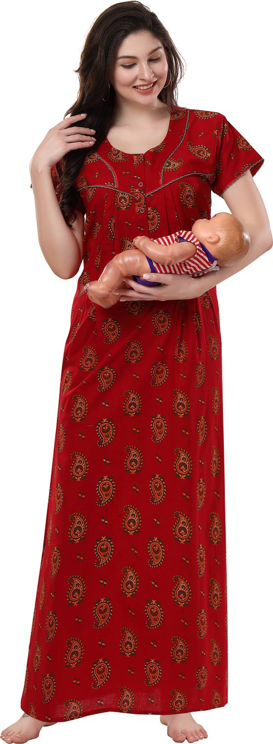 AV2 Women Maternity/Nursing Nighty