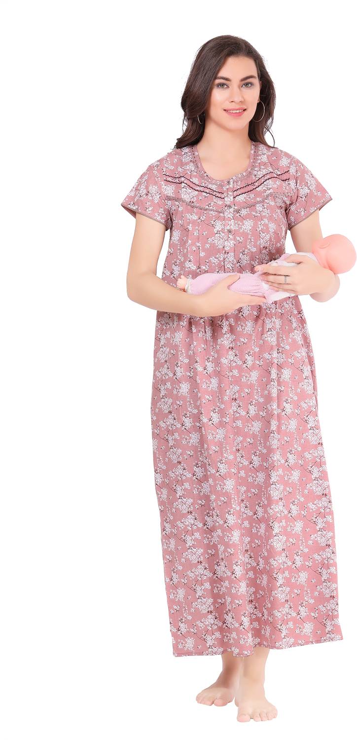AV2 Women Maternity/Nursing Nighty
