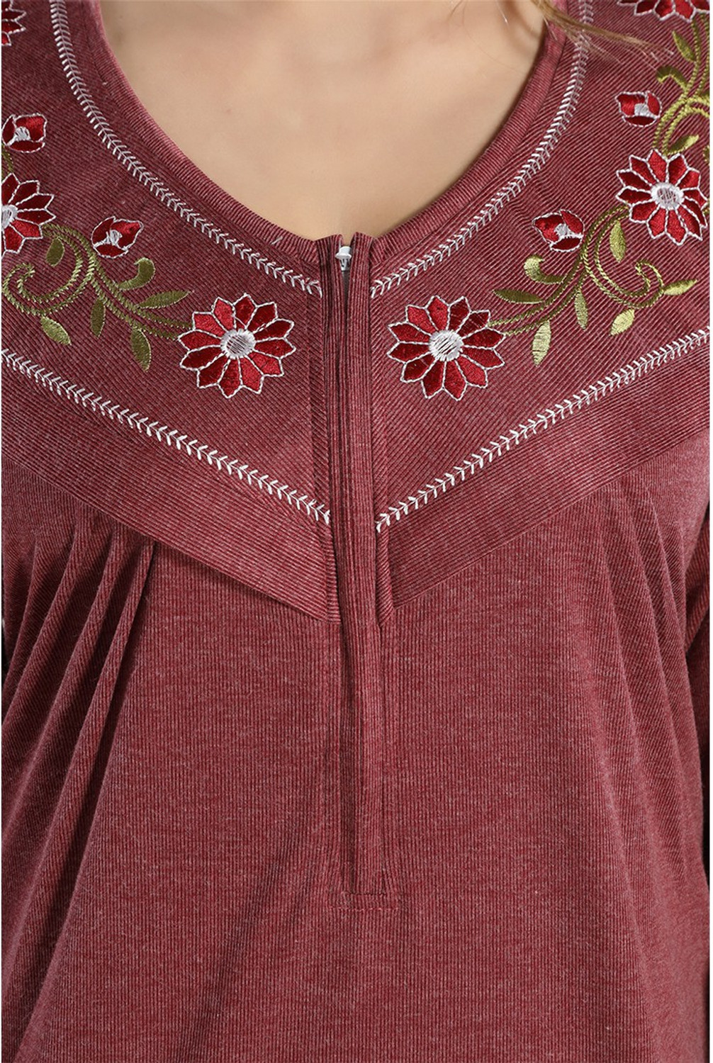 Image of Gutthi Women Maternity /Nursing Nighty