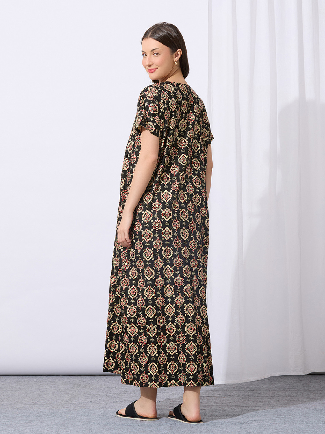 Image of MomToBe Women Maternity /Nursing Nighty
