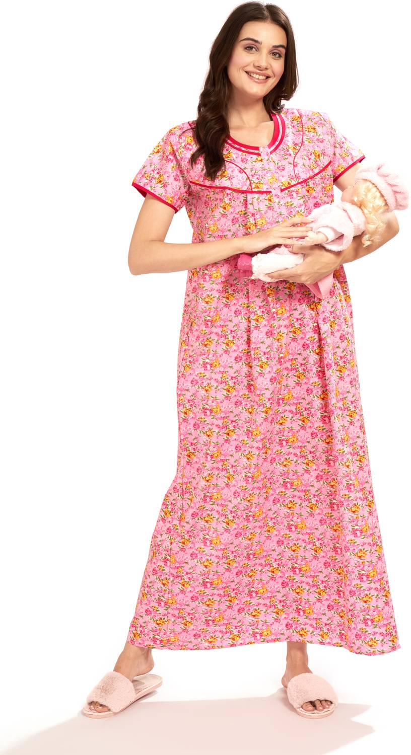 AV2 Women Maternity/Nursing Nighty