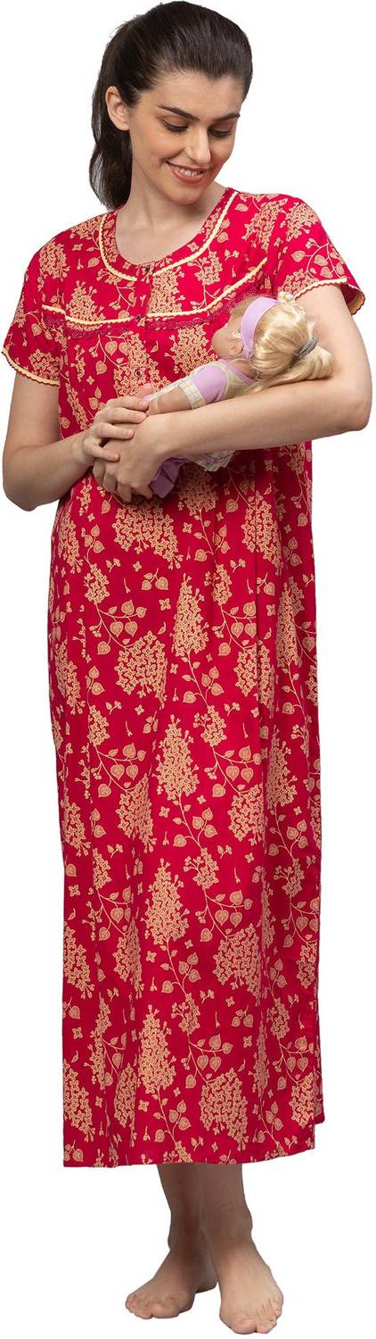 AV2 Women Maternity/Nursing Nighty