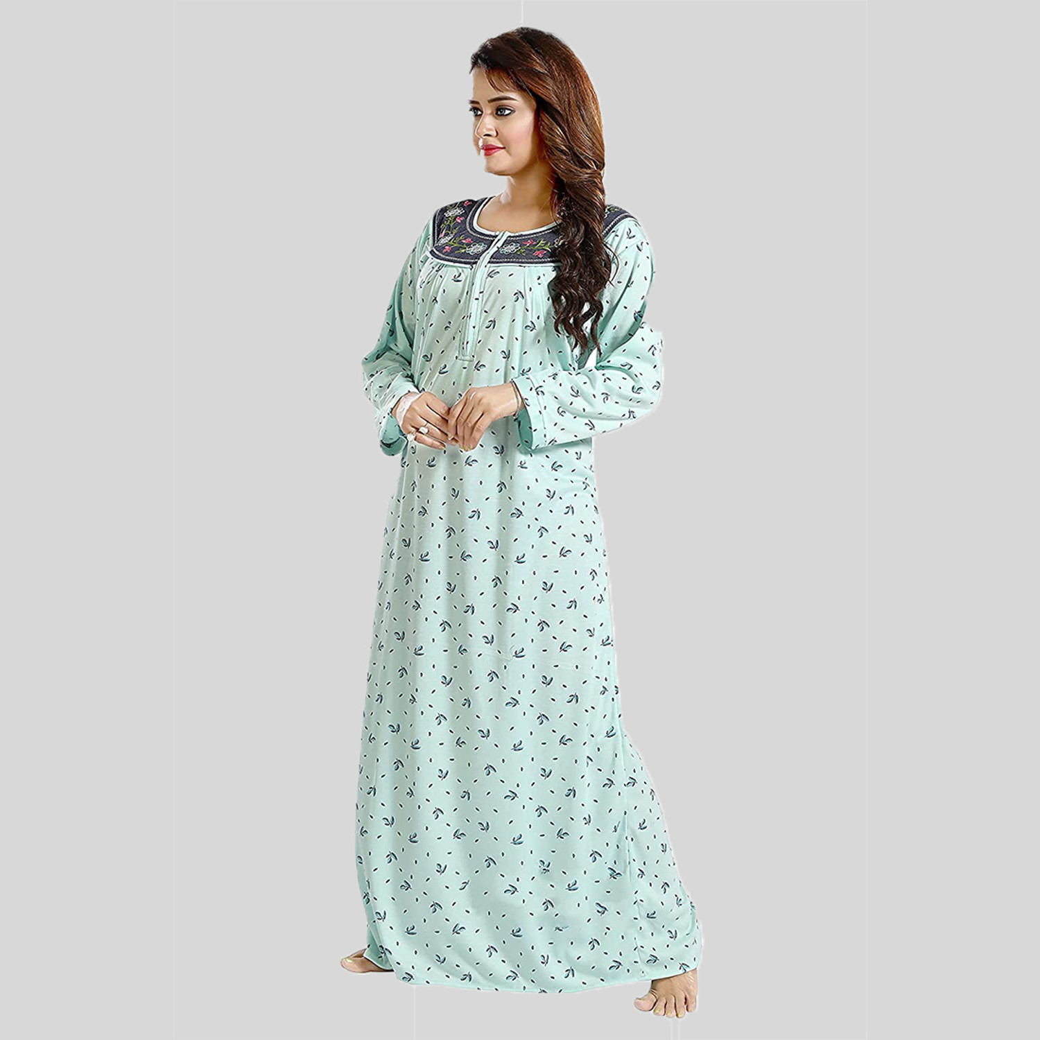 Image of Gutthi Women Maternity /Nursing Nighty