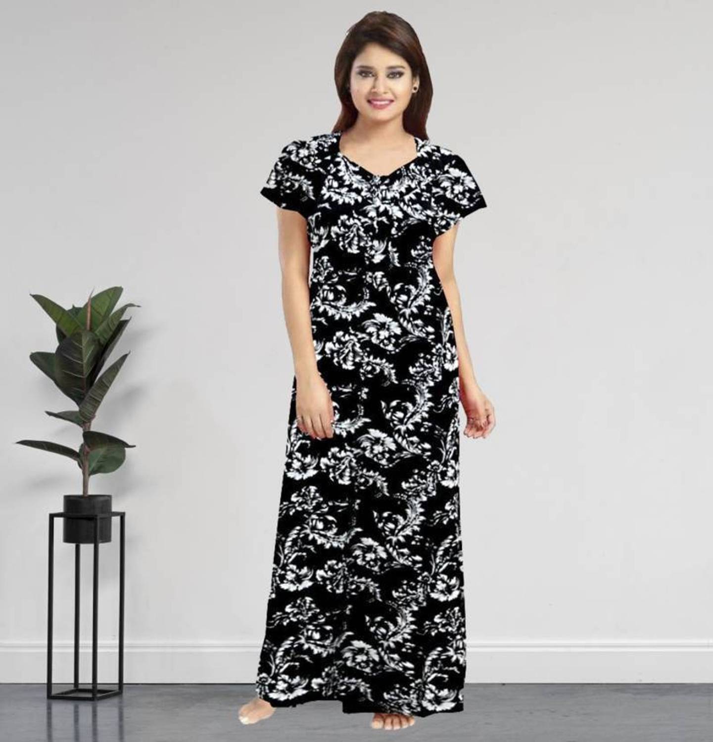 SILVER ORGANISATION Women Nighty