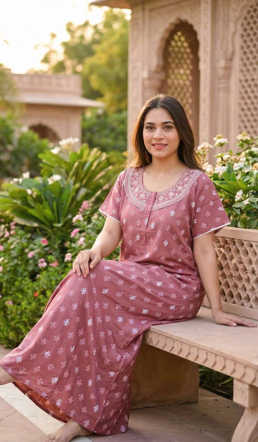 Image of SHLOKE Women Nighty