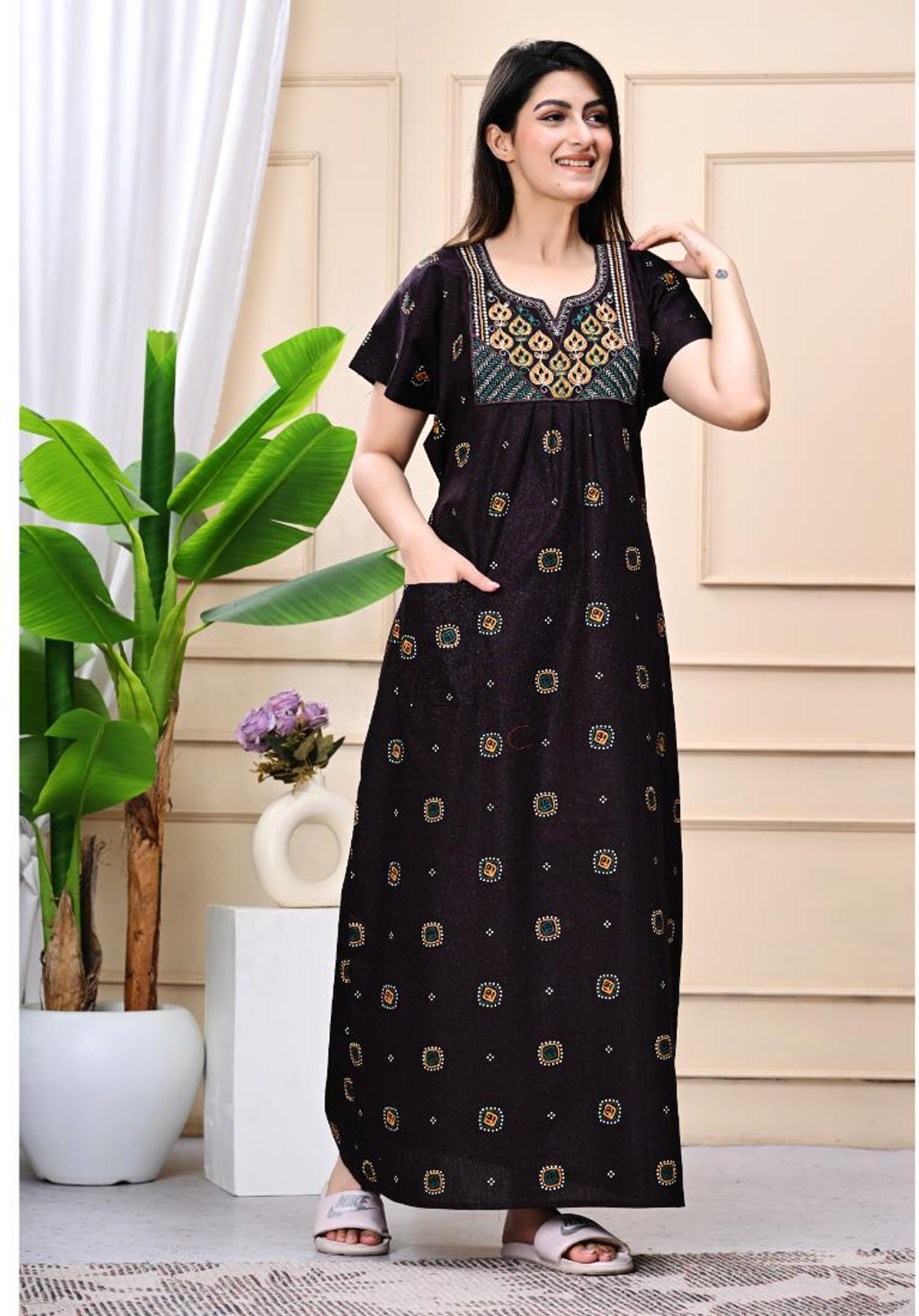 Image of ANANT CREATION Women Nighty