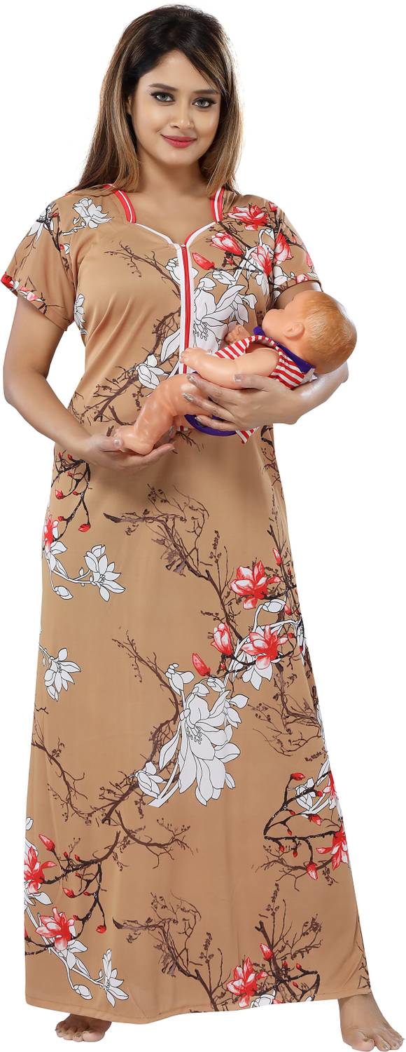 Babesa Women Maternity/Nursing Nighty