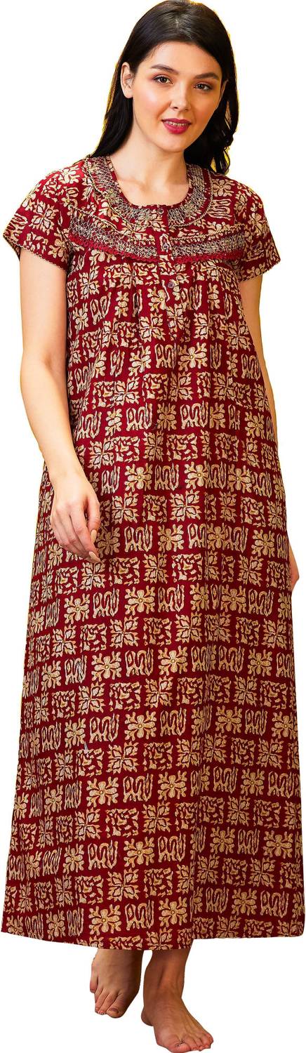 AV2 Women Maternity/Nursing Nighty