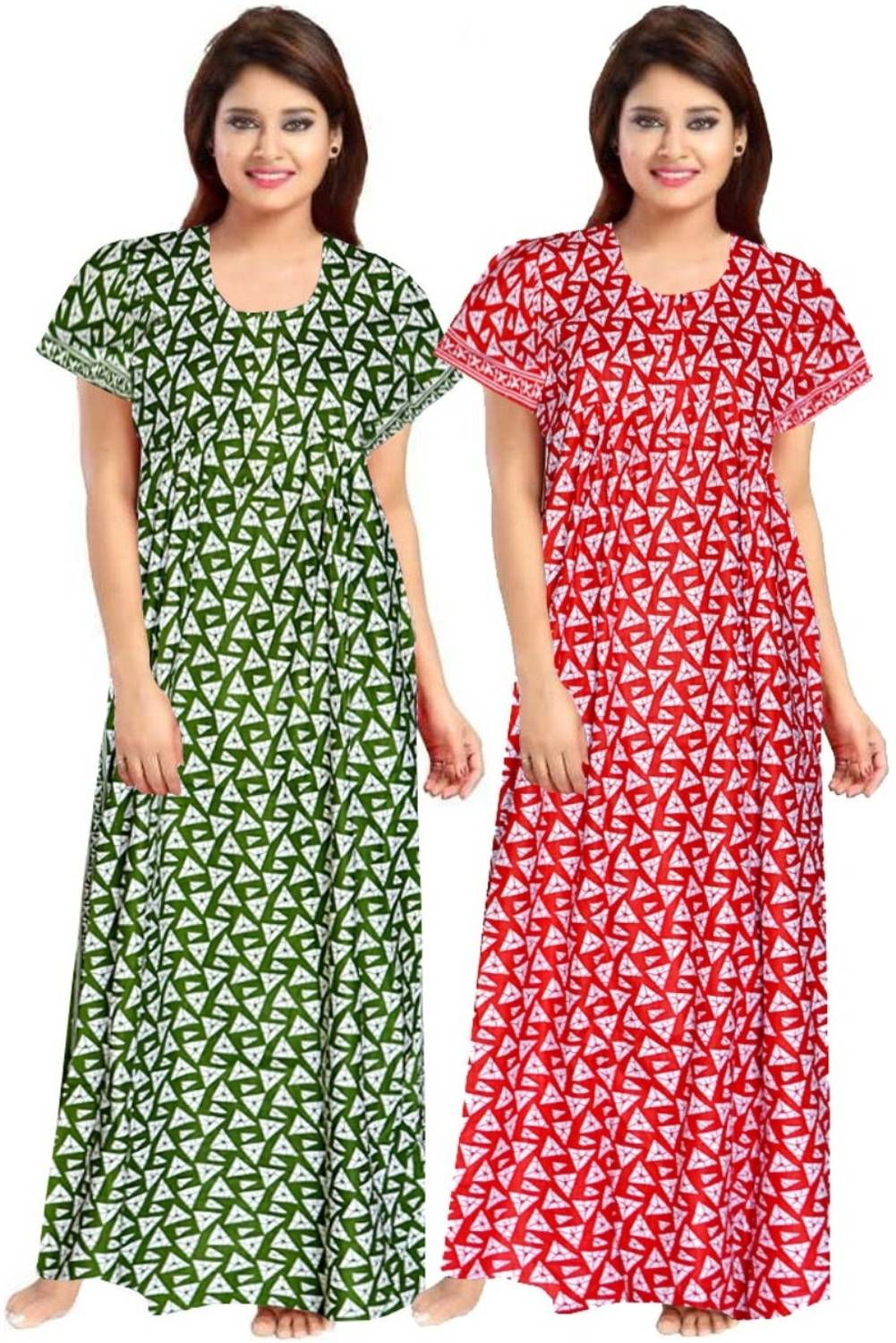 MUDRIKA Women Maternity/Nursing Nighty