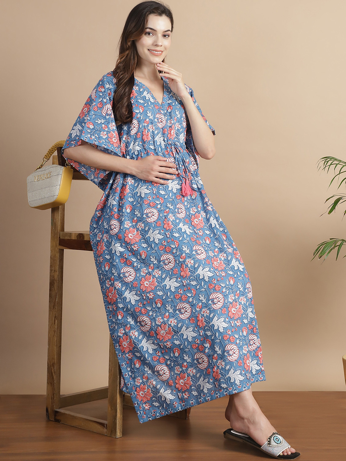 Image of Secret Wish Women Maternity /Nursing Nighty