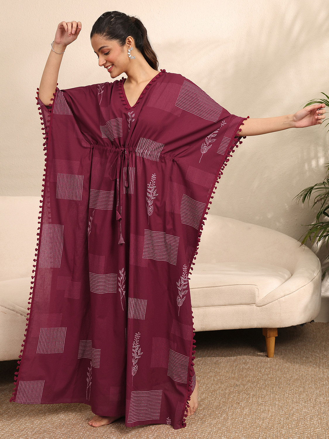 Image of LIBAS Women Nighty with Robe